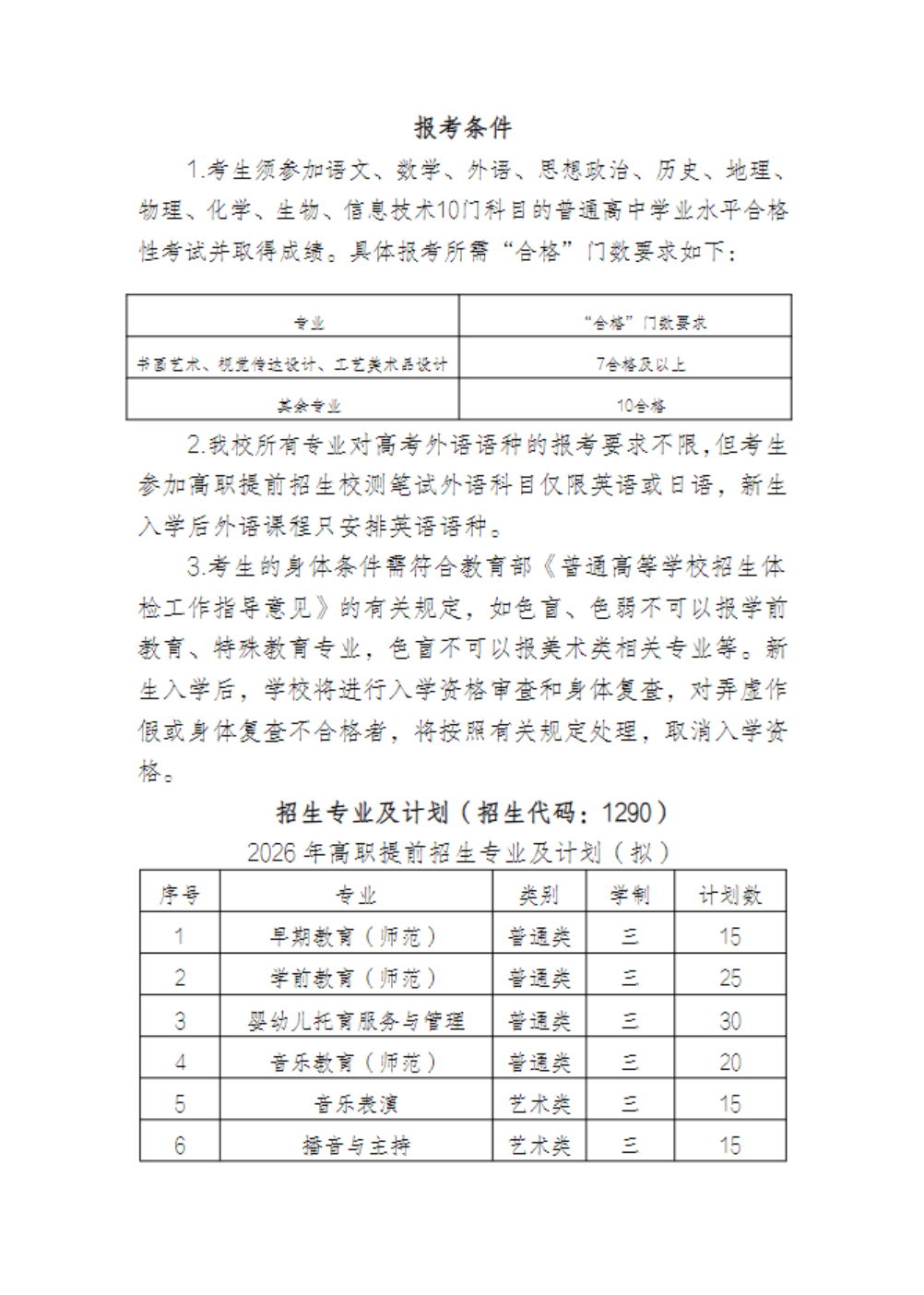 苏州幼儿师范高等专科学校－2026年招生简章（ 招生指南图文版 ）