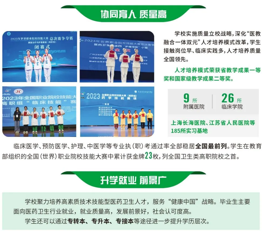 江苏医药职业学院2026年提前招生报考指南