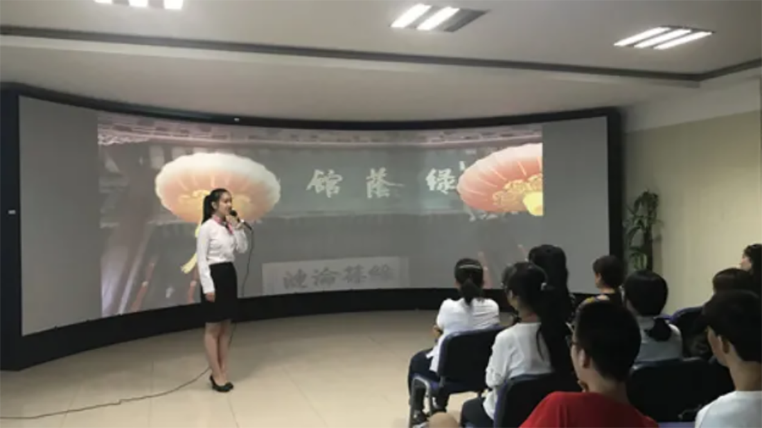 3D情境模拟导游实训教学
