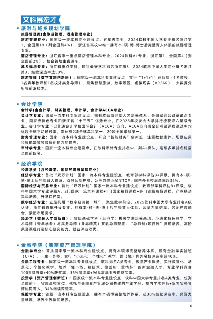 浙江工商大学－2025年招生简章(报考指南)