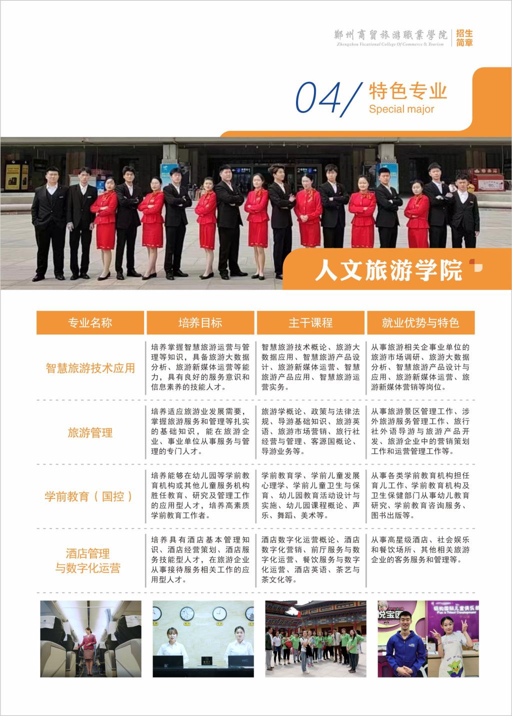 郑州商贸旅游职业学院－2024年招生简章