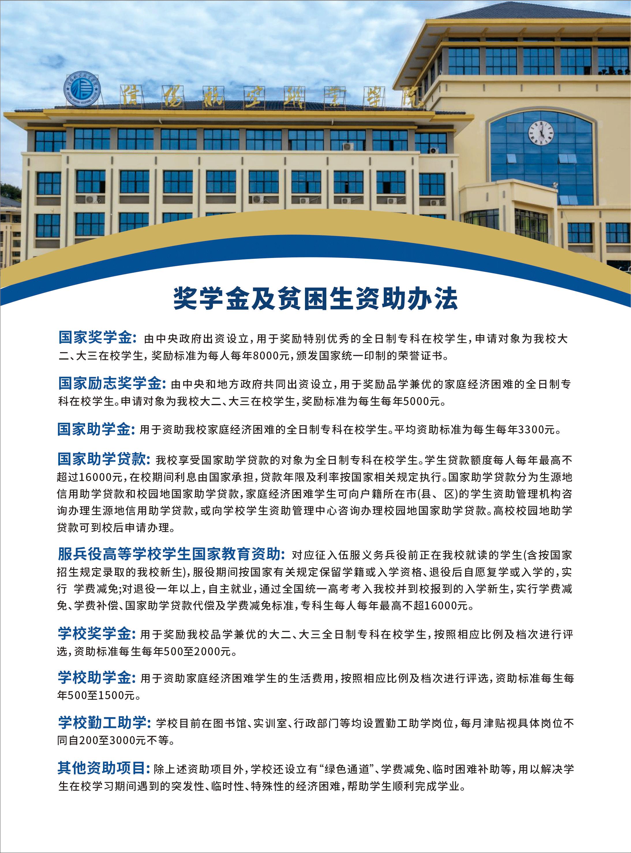 信阳航空职业学院2024年招生简章