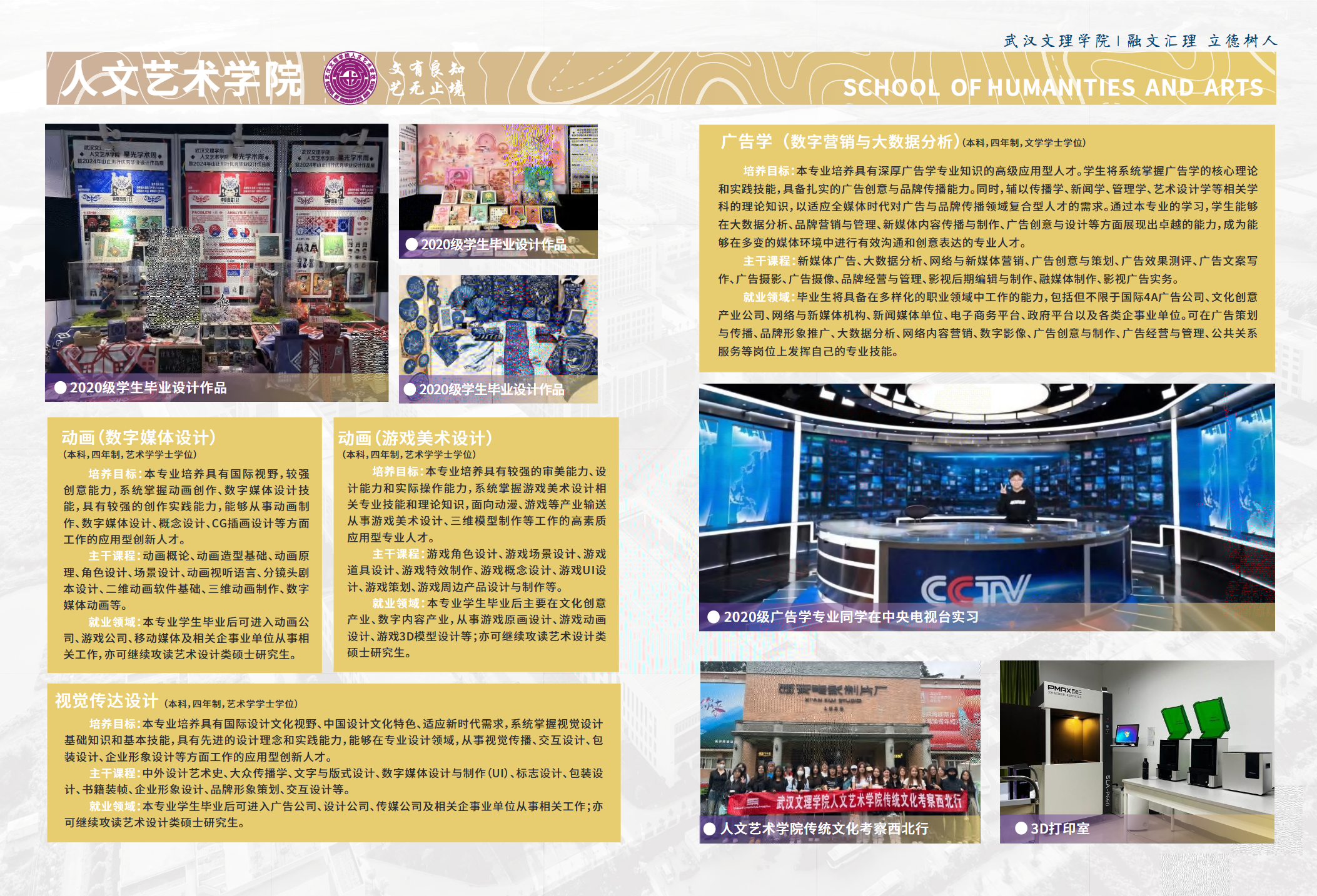 武汉文理学院2024年报考指南