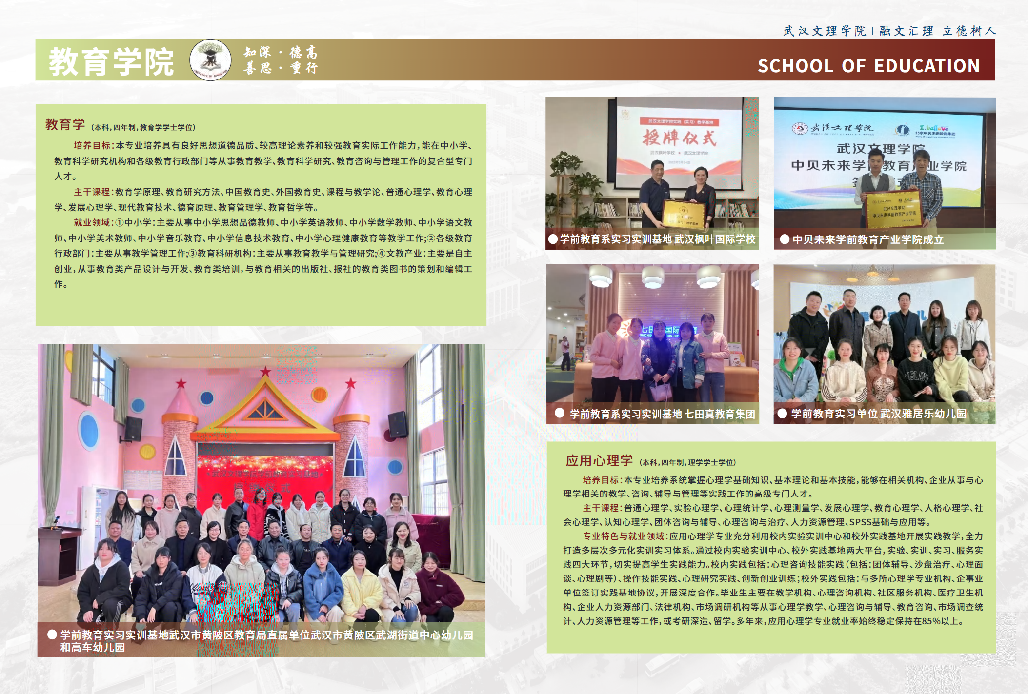 武汉文理学院2024年报考指南