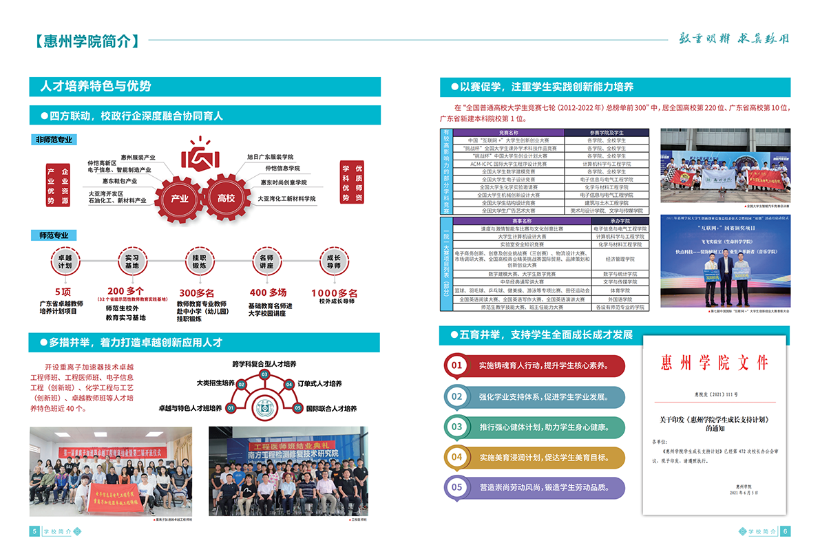 惠州学院2023招生简章
