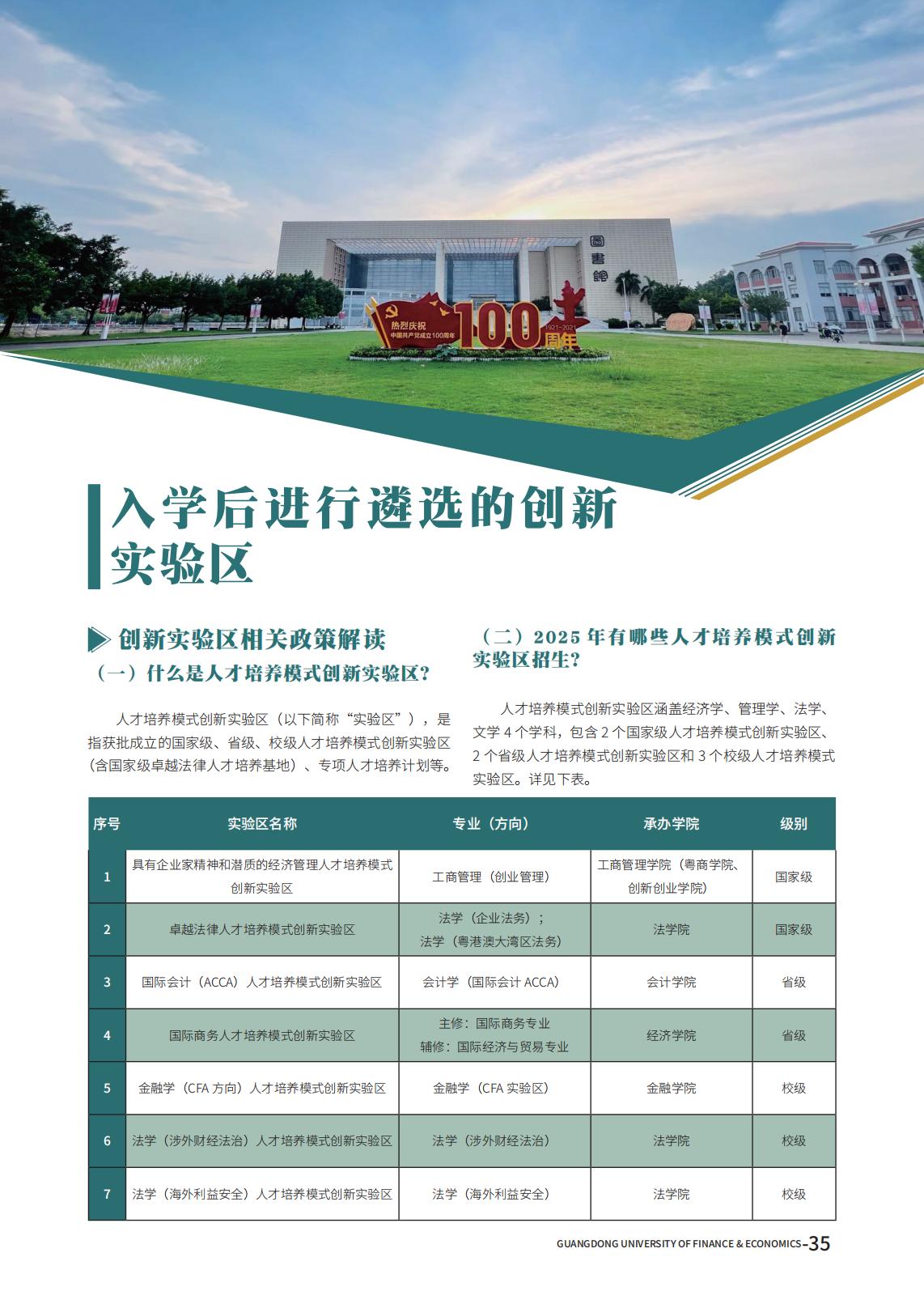 广东财经大学2025年夏季高考报考指南