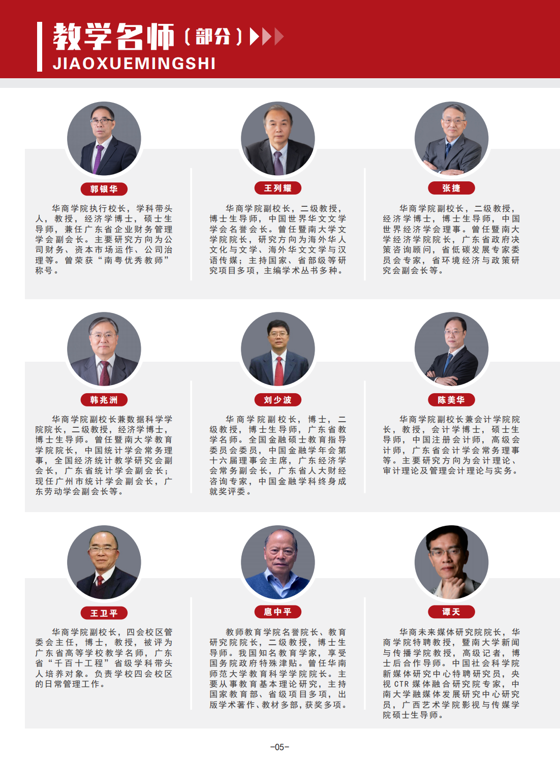 广州华商学院2023年台湾学测招生简章