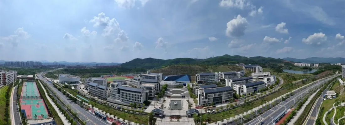 学校全景图 