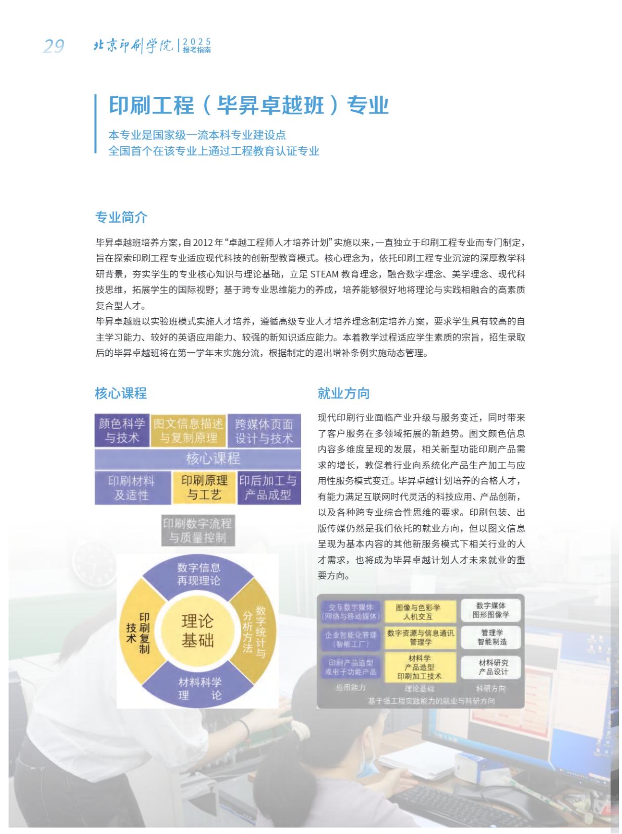 北京印刷学院2025年本科招生指南