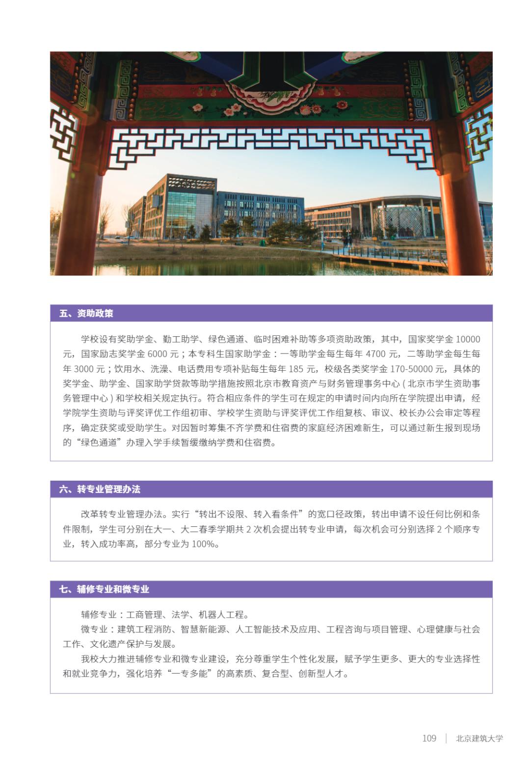 北京建筑大学2025年指南
