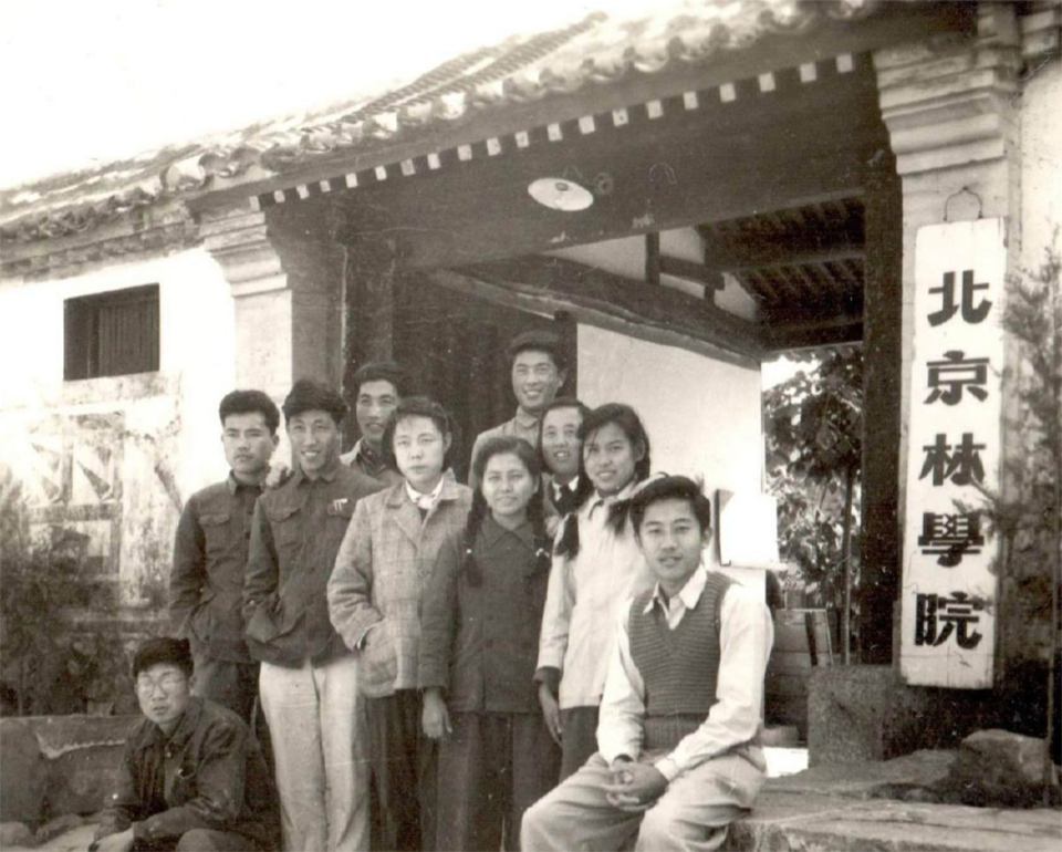 北京林学院响塘校址大门