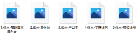 材料补交申请 材料补交申请
