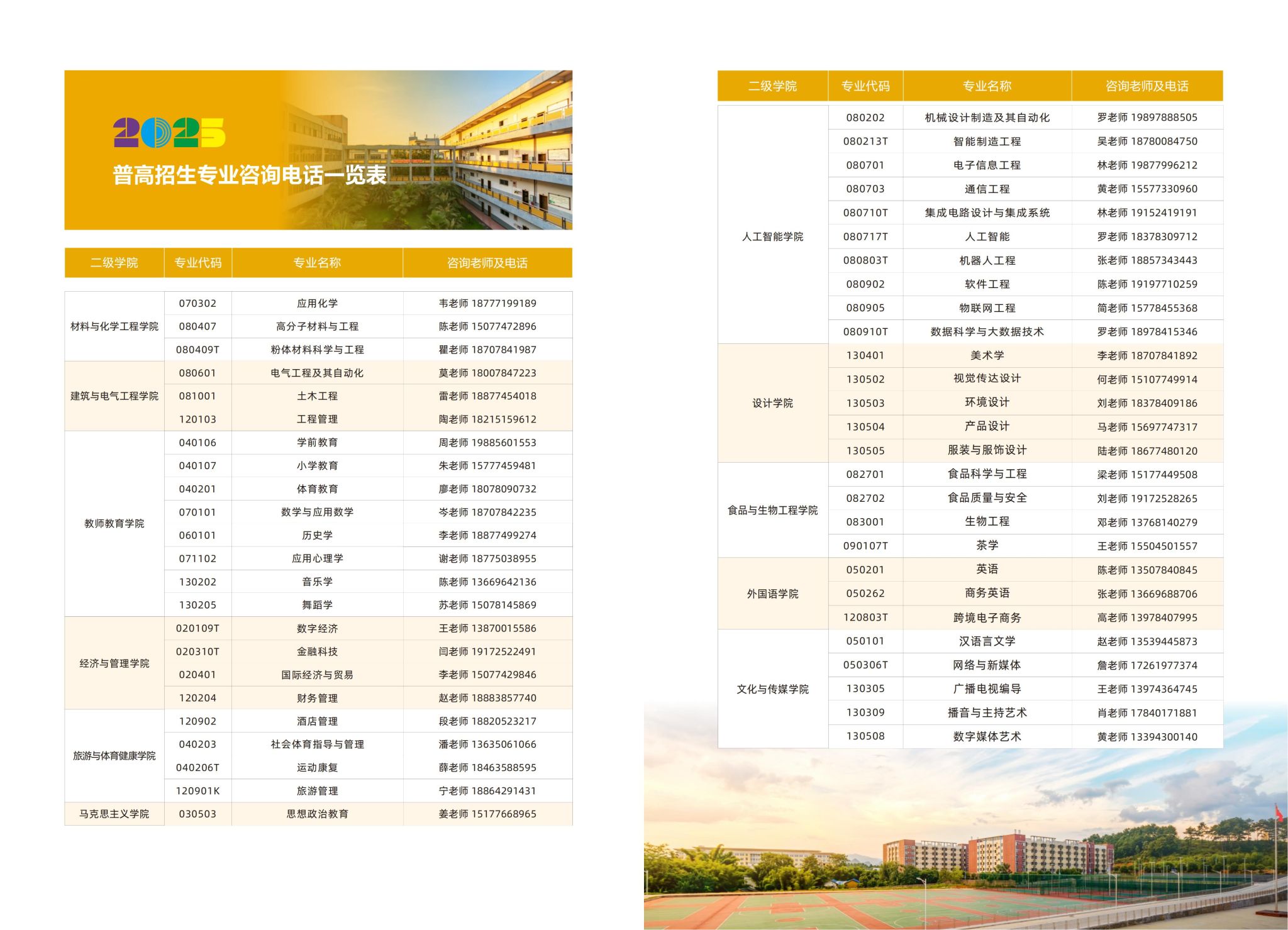 贺州学院2025年招生简章
