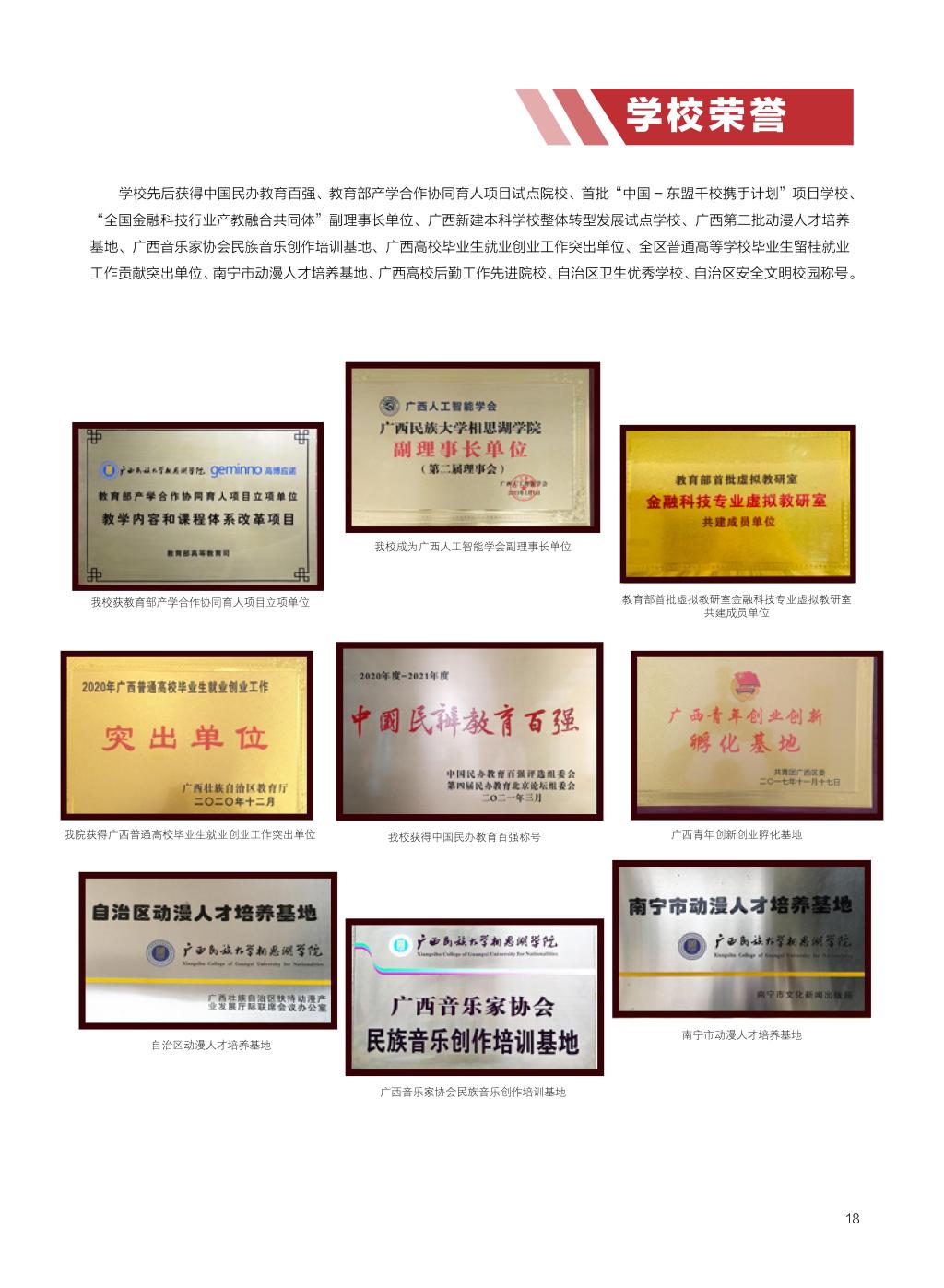 广西民族大学相思湖学院－2025年数字看学校