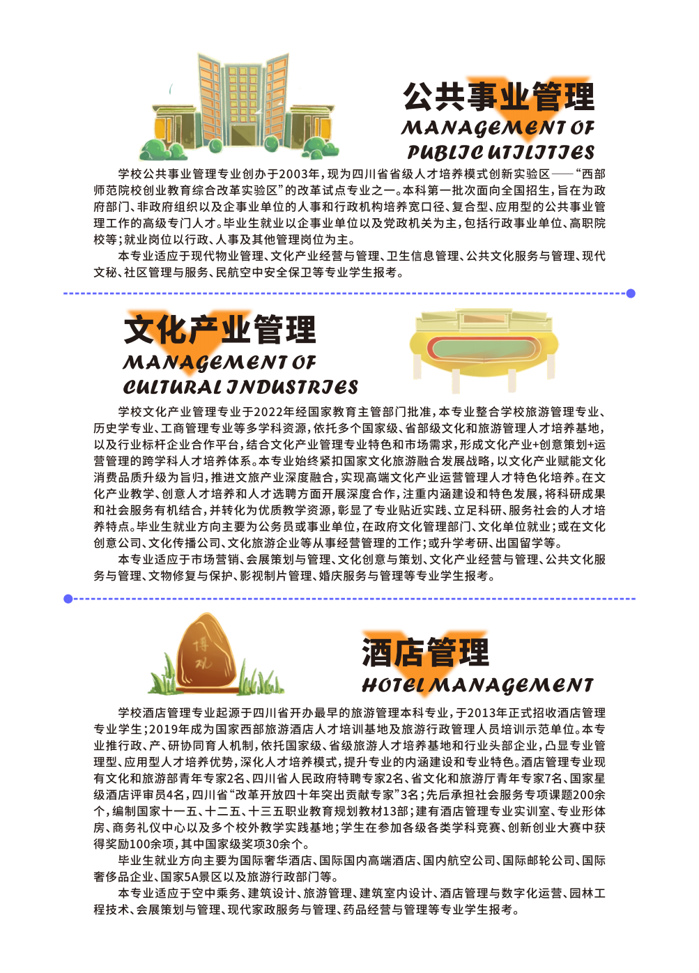 四川师范大学2024年专升本招生简章