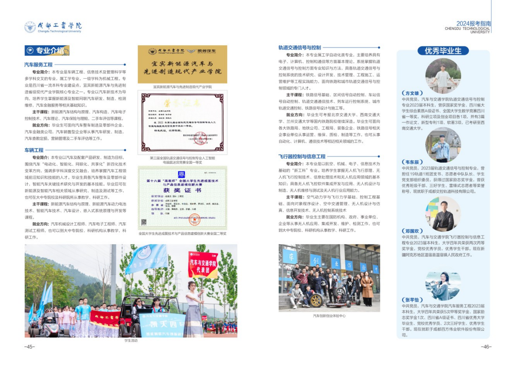 成都工业学院－2024年招生简章