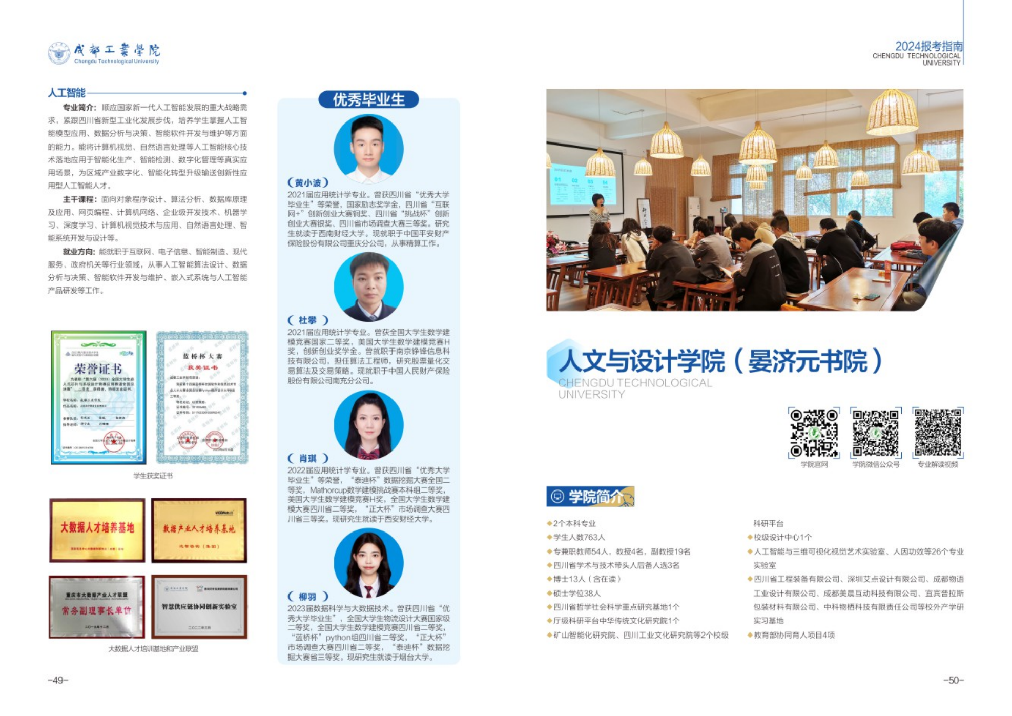 成都工业学院－2024年招生简章