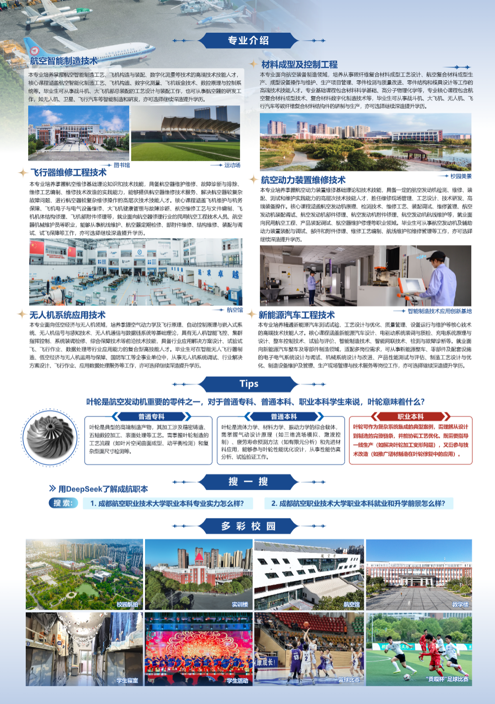成都航空职业技术大学本科招生报考指南