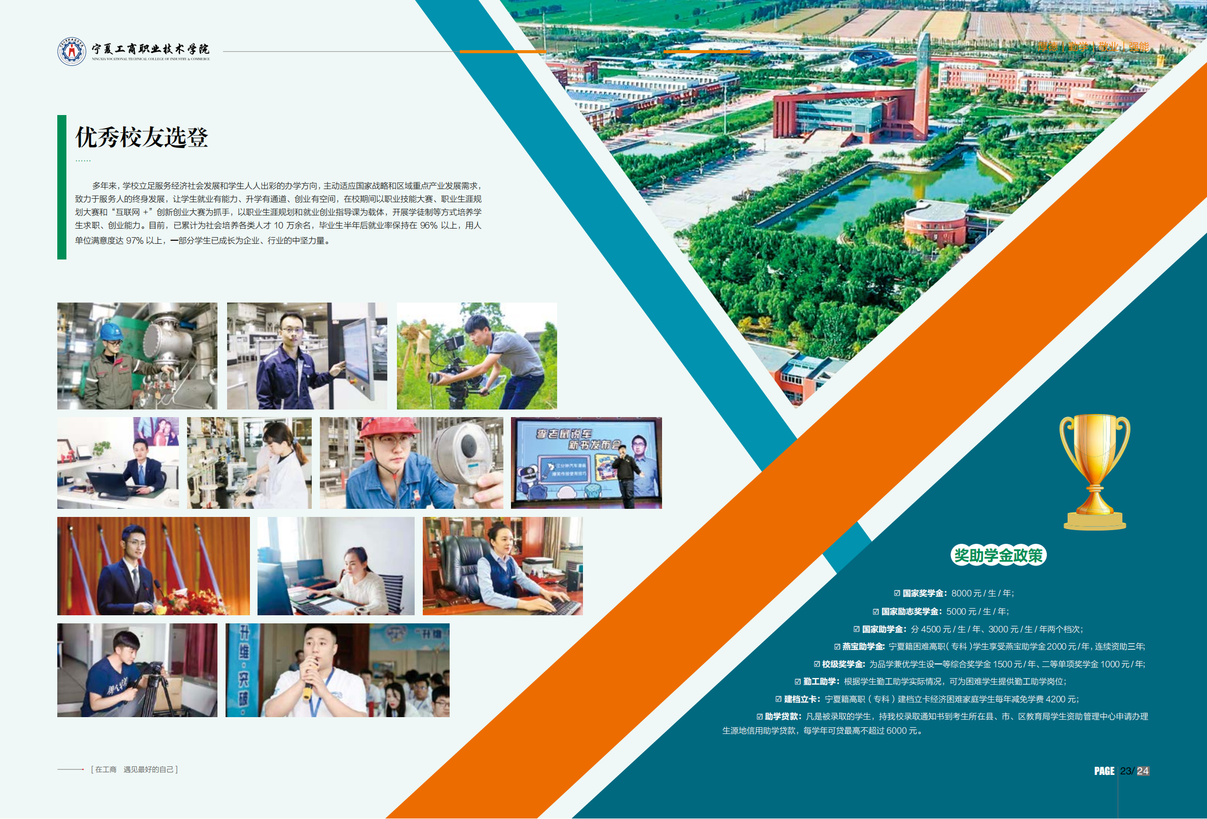宁夏工商职业技术学院2024年招生简章